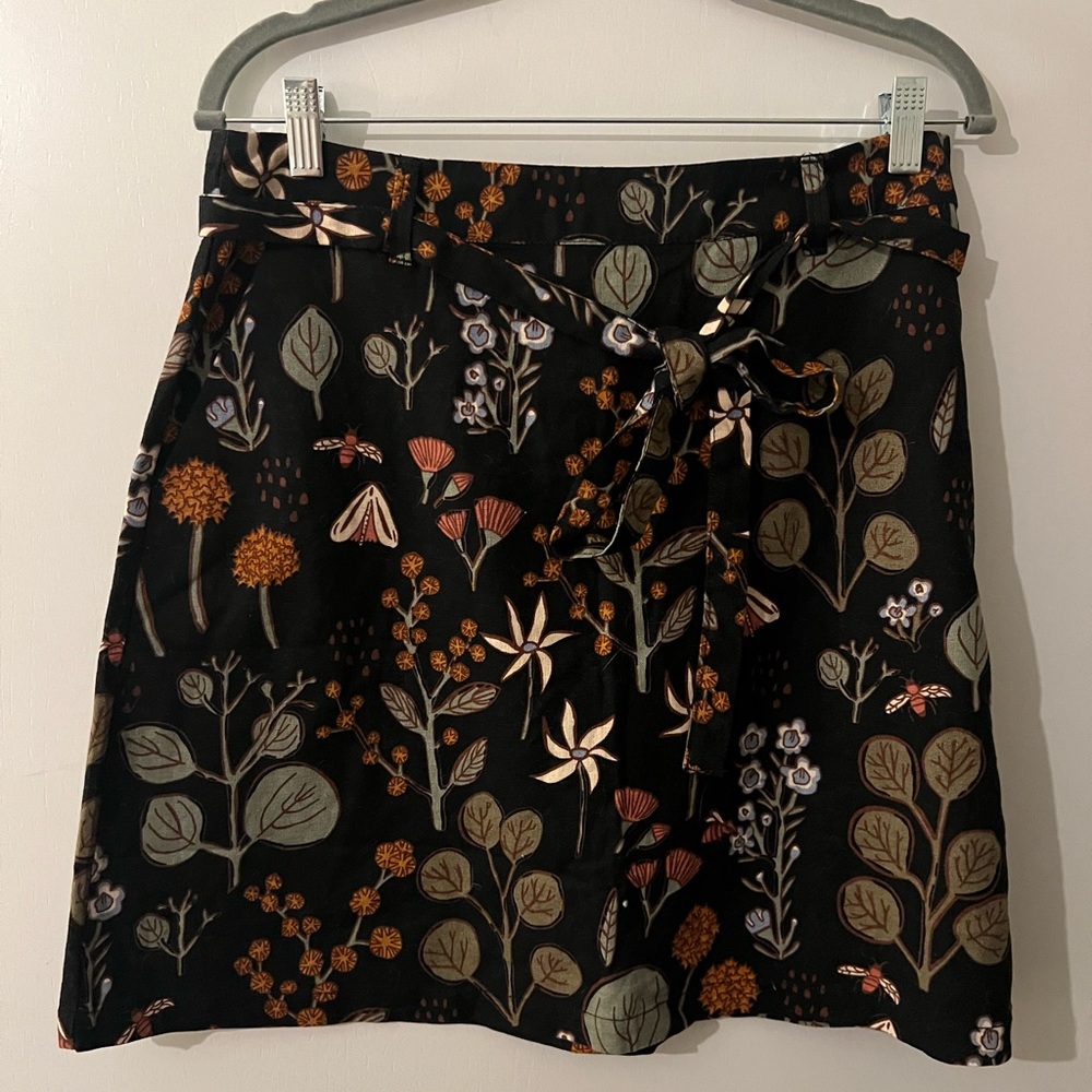 Botanical Mini Skirt NWT